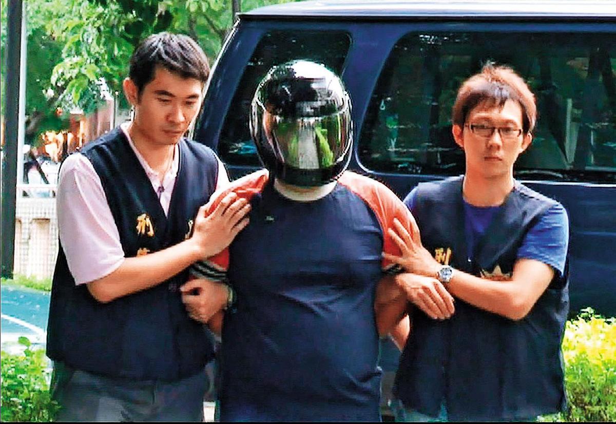 陳昆明出獄隔年設局打死林姓少婦，再度被警方逮捕。（東森新聞提供）