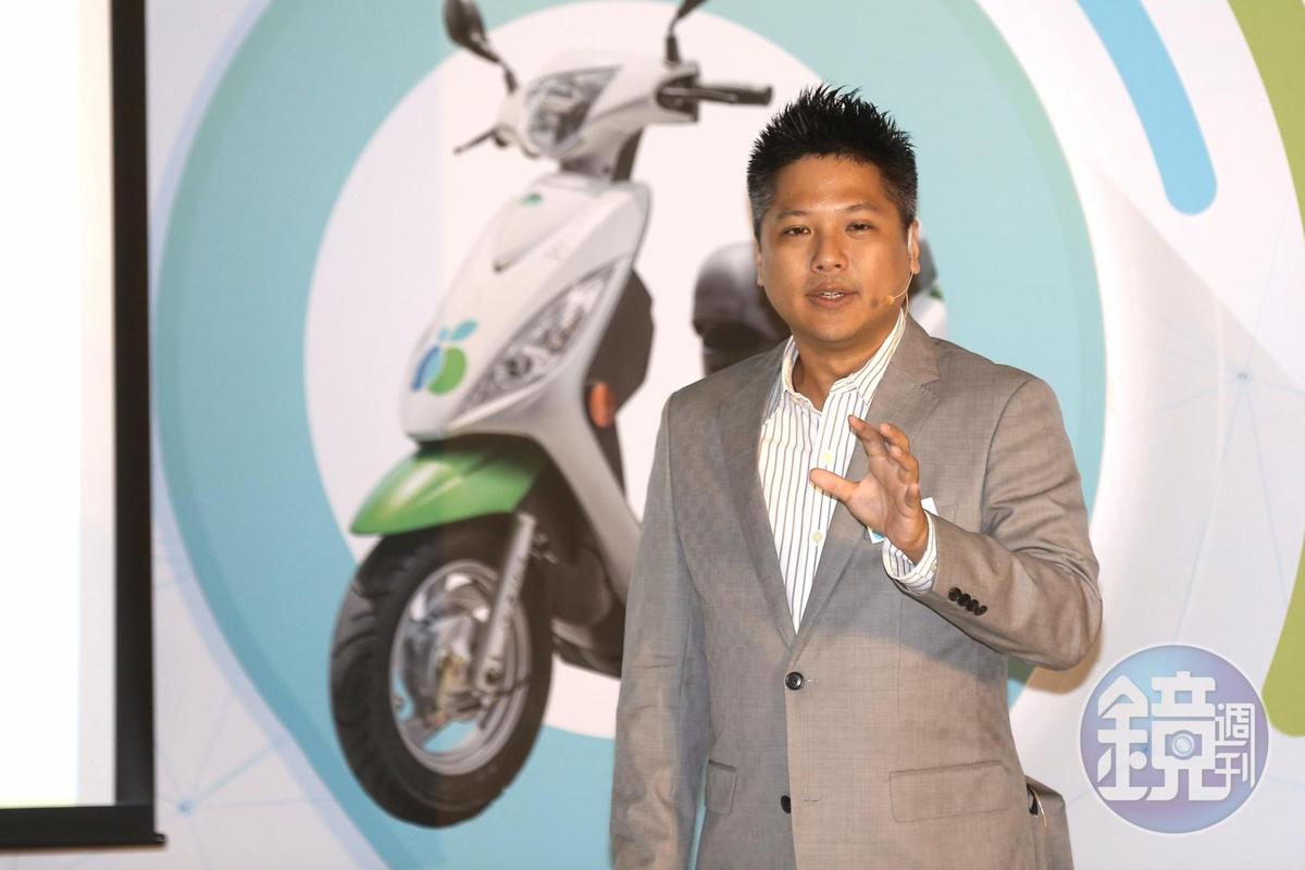 WeMo Scooter創辦人暨執行長吳昕霈霸氣喊出，明年服務車輛將突破1萬台。