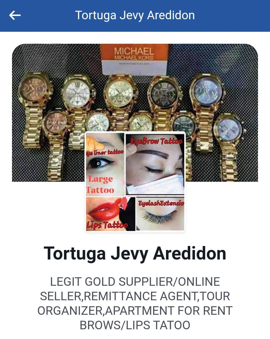菲律賓吸金集團用臉書做媒介，謊稱從事珠寶、名錶生意，需要資金。（翻攝臉書）