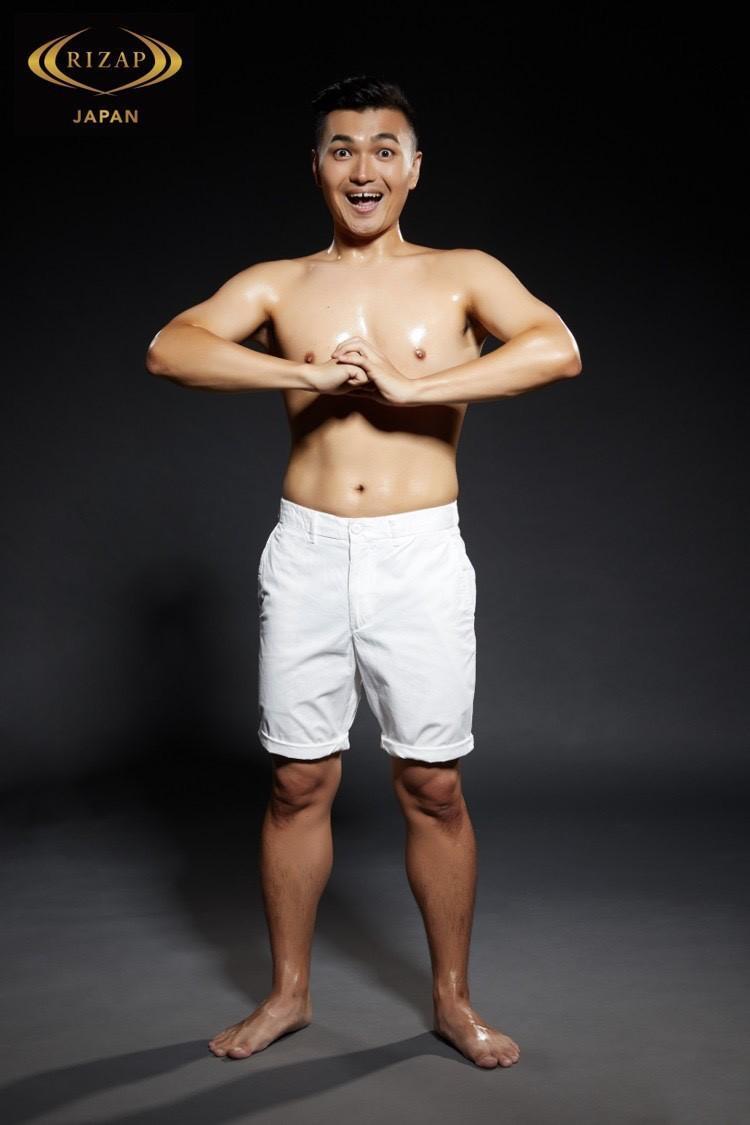 太田去年瘦身成功，又能穿回S號的褲子，變成健身房的活廣告。（風尚精選提供）