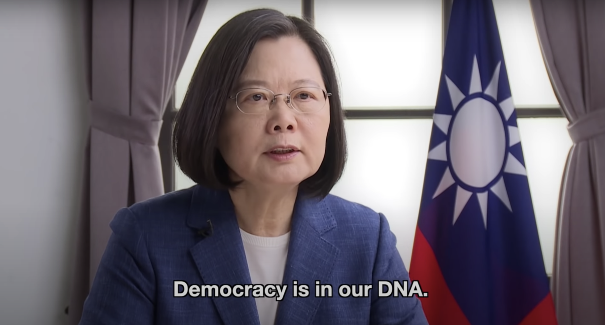 受邀哥本哈根高峰會不忘聲援香港　蔡英文：民主就是我們的DNA