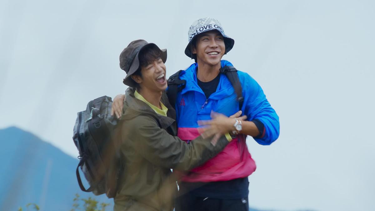 劉以豪和李昇基去年秋天探訪亞洲7座城市，培養出兄弟情誼。（Netflix提供）