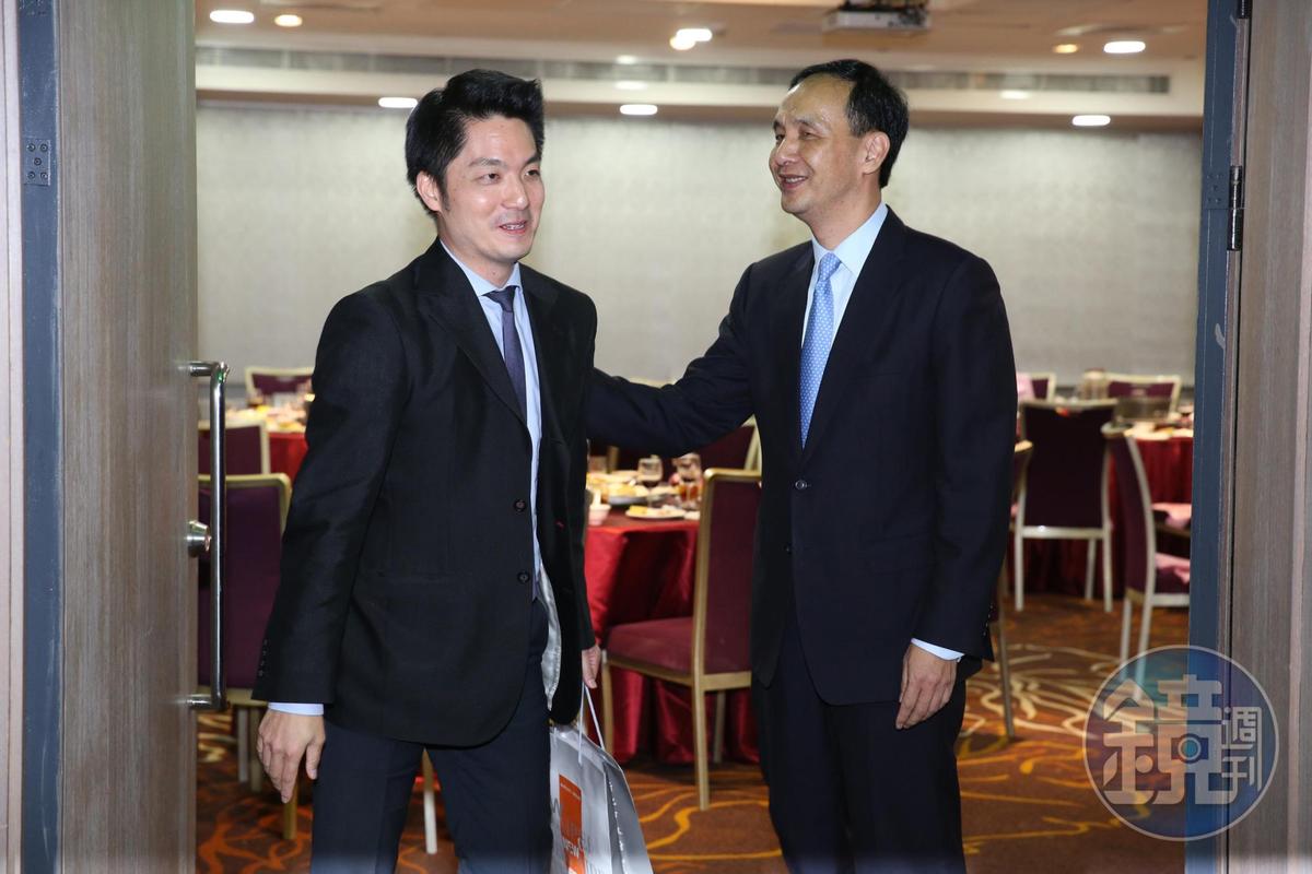 中評委點名立委蔣萬安（左）出征台北市長，前主席朱立倫（右）則應與韓國瑜搭檔選總統。（本刊資料照）