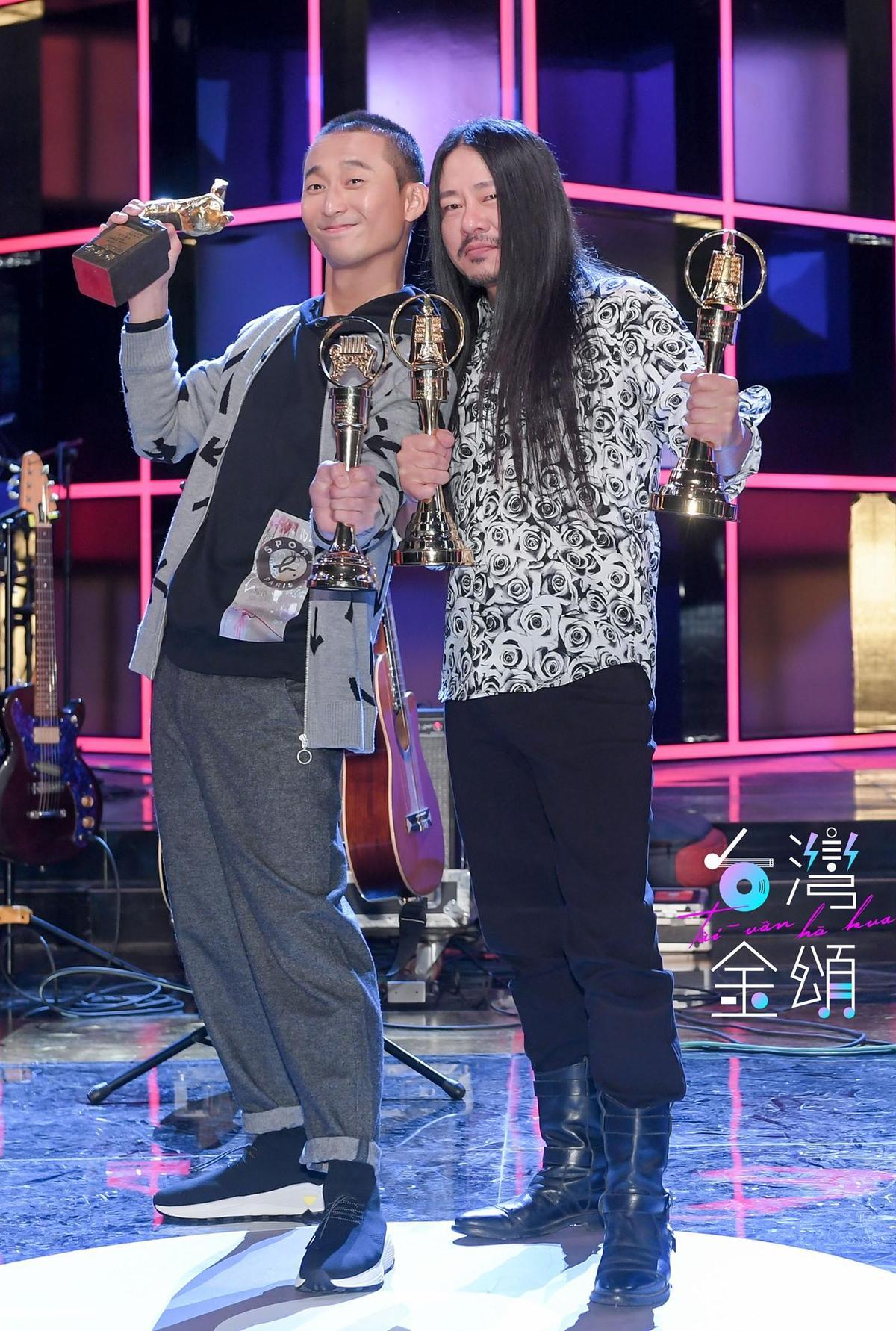 浩子與亂彈阿翔聯手主持的台語音樂節目《台灣金頌》第2次入圍金鐘，不過節目已經停播。（翻攝自台灣金頌臉書）
