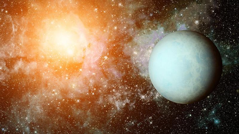 2021年出現3次「厄星土星／天王星角衝」象徵既有秩序重組，與新興勢力間的拔河。圖為天王星。（東方IC）
