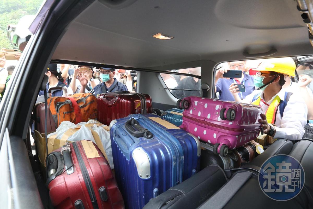 死者的行李箱最終由鐵路警察協助送返家屬。