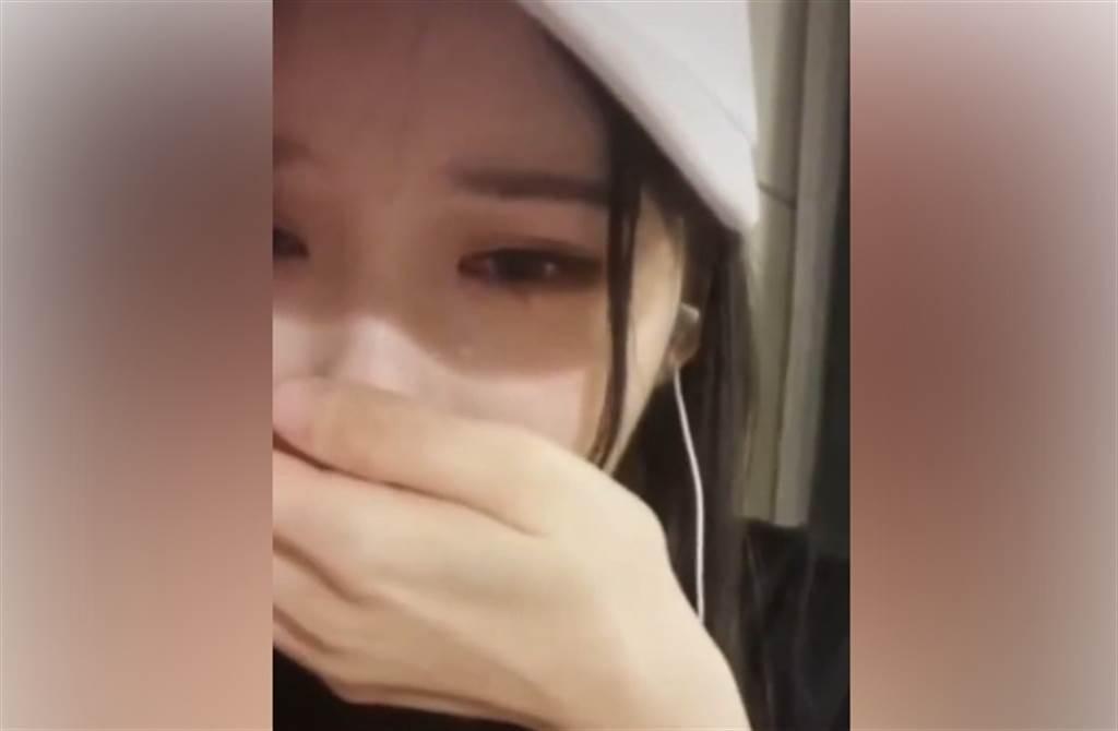 網路瘋傳「項思醒道歉影片」，但經查，影中人為女子團體GNZ48成員鄭悅。（翻攝自微博）