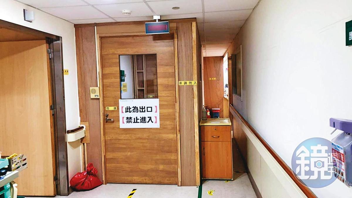 亞東醫院已經緊急施工增設隔離病房。（讀者提供）