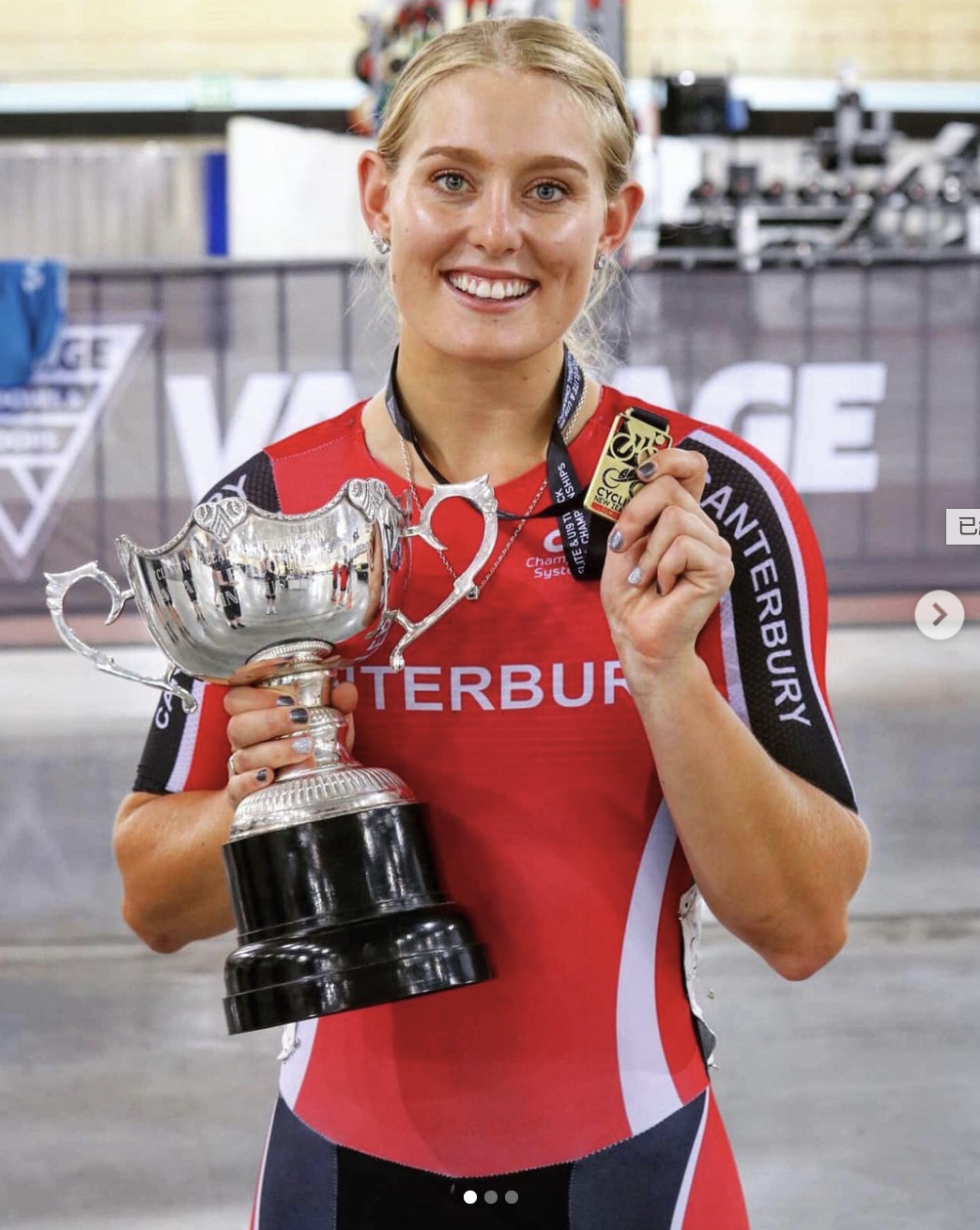 波德莫爾2017、2020年獲得紐西蘭全國錦標賽冠軍。（翻攝liv_podmore IG）
