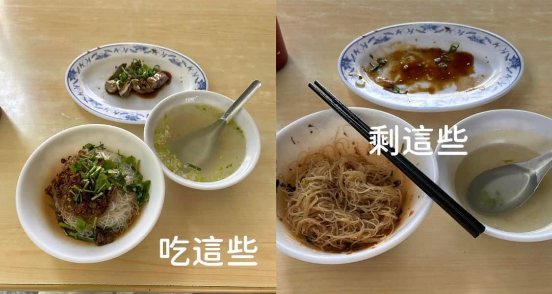 NanaQ曬出最新貼文，強調「極簡胃都怎麼吃」，並附上用餐前後對比照，引來眾多網友砲轟。（翻攝自NanaQ臉書）
