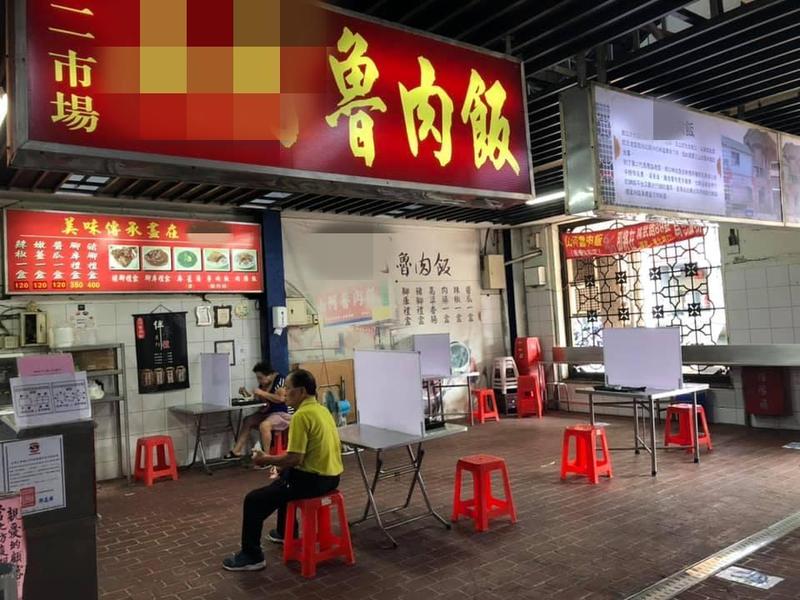 台中第二市場知名魯肉飯店發生鬥毆致死案，警方正在追捕逃逸中的第6人。（翻攝自臉書）