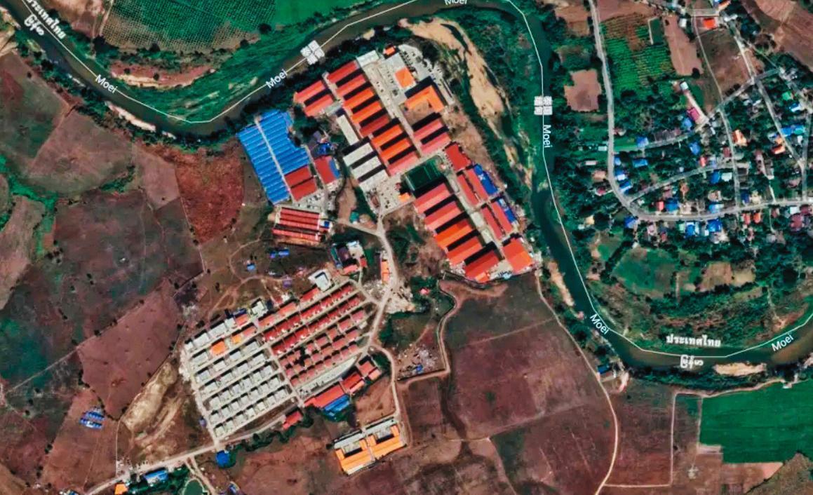 緬甸KK園區內有上百個詐騙集團，也被稱為詐騙煉獄。（翻攝bilibili.com）