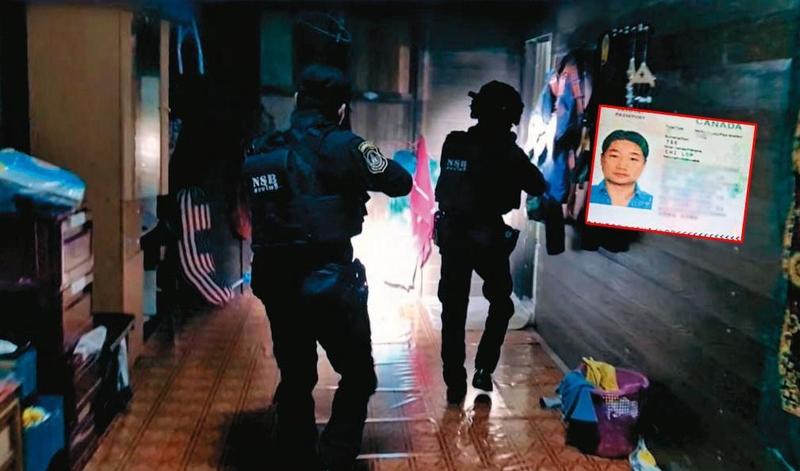 泰國警方日前獲報，荷槍實彈直搗謝志樂曼谷的販毒基地。（翻攝Discovery頻道）