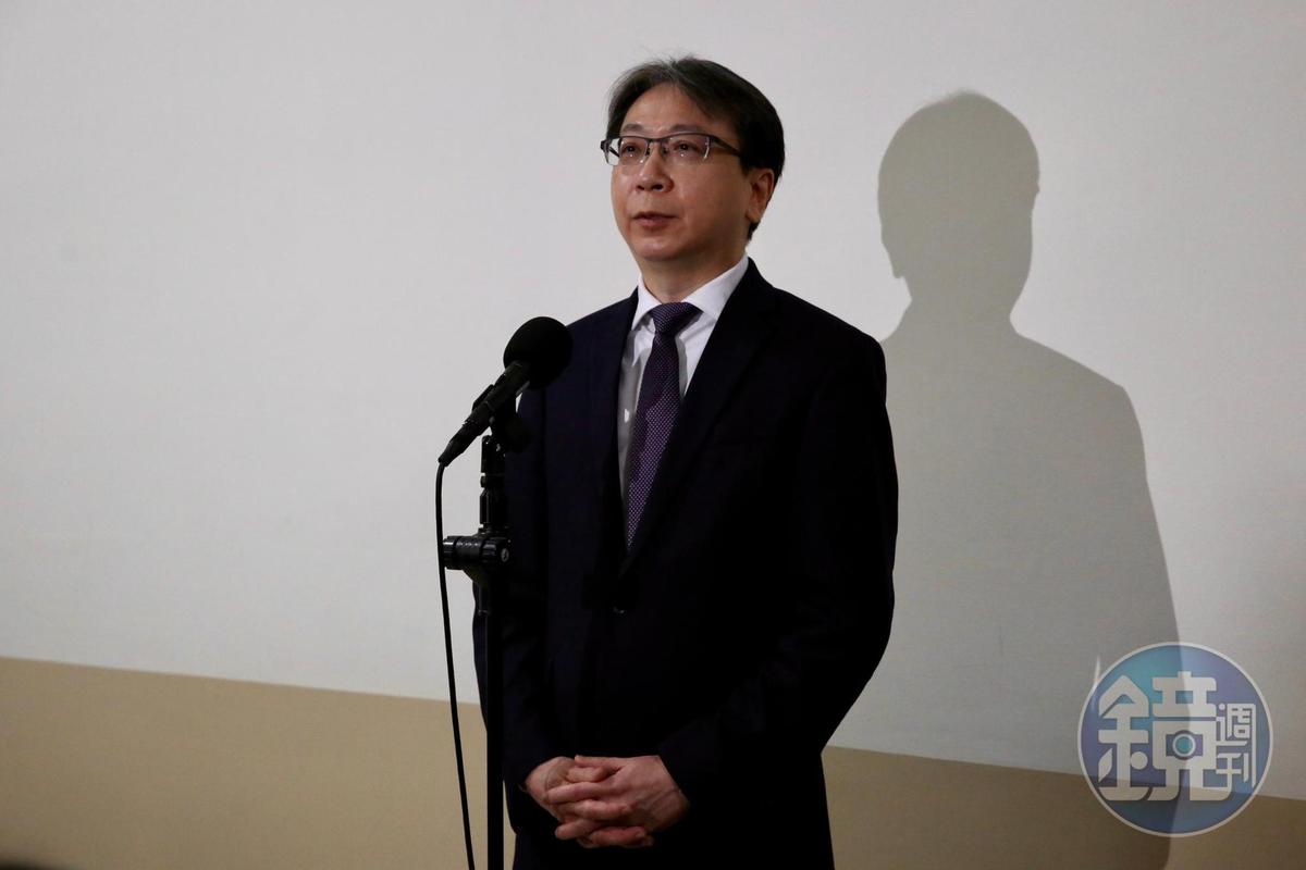 針對馬英九遭矮化，蔡明彥（圖）表示，站在政府角度希望給予台灣與現任國家元首應有的尊重。