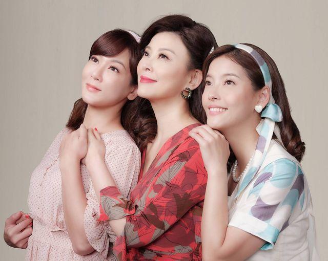 邱琦雯和方馨王樂妍在《美麗人生》飾演苦難姊妹淘。（翻攝臉書）