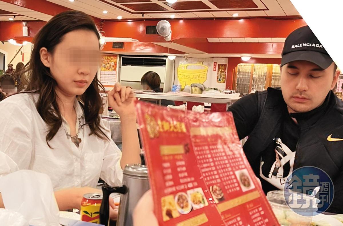 黃志瑋多與圈外人有緣分，兩年前就曾被拍到與演藝圈外的女性友人約會用餐。（讀者提供）