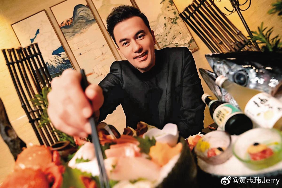 黃志瑋今年代言中國大陸連鎖餐飲品牌