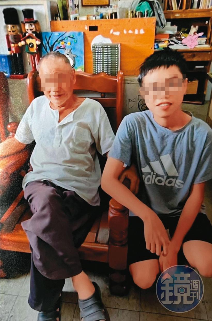 賴父（左）今年4月過世後，賴姓高中生（右）繼承5億元不動產，卻在5月初離奇身亡。（讀者提供
