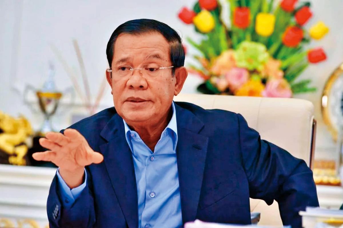 外傳郭哲敏花新台幣3千萬元買通柬埔寨總理洪森（圖），但郭否認。（翻攝Samdech Hun Sen, Cambodian Prime Minister臉書）