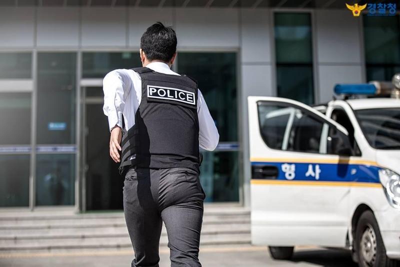南韓近日出現一則由「警察帳號」發布的殺人預告，不過事後證實嫌犯並不是警察。（示意圖，圖中人物與本案無關／翻攝自대한민국 경찰청臉書）
